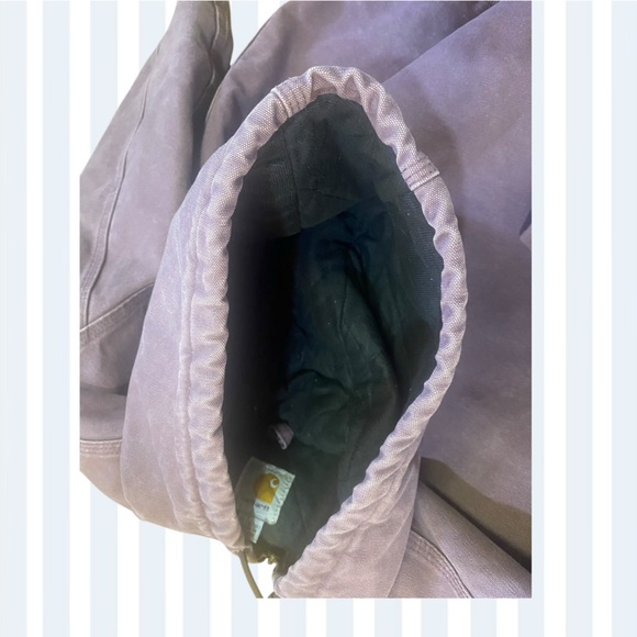 Great condition women’s XL 16/18 PLUM purple quilted zip up - Picture 6 of 15